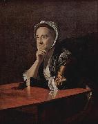 John Singleton Copley Mrs. Humphrey Devereux, oil on canvas painting by John Singleton Copley, oil painting on canvas
